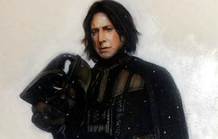 Protagonistas de Harry Potter reimaginados como personajes de Star Wars