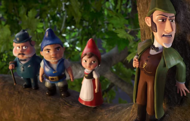 Mira el primer tráiler de ‘Sherlock Gnomes’